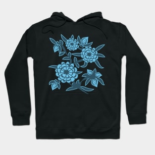 Blue roses Hoodie